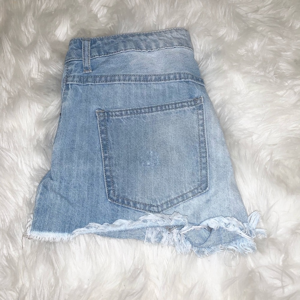 Forever 21 high waisted denim shorts